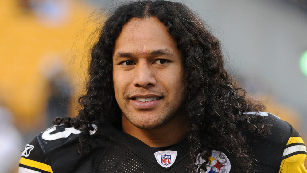 Troy Polamalu souriant