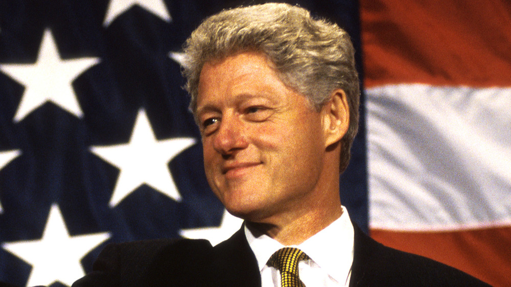 Bill Clinton souriant