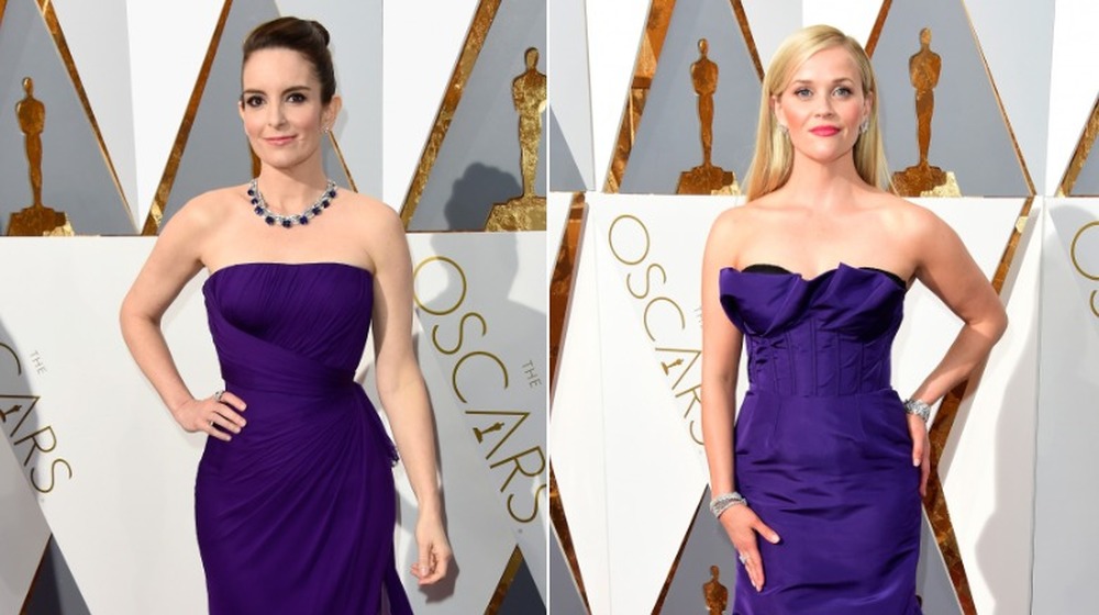 Tina Fey (à gauche) et Reese Witherspoon (à droite) aux Oscars