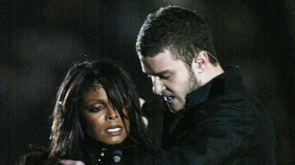 Janet Jackson et Justin Timberlake au Super Bowl 2004