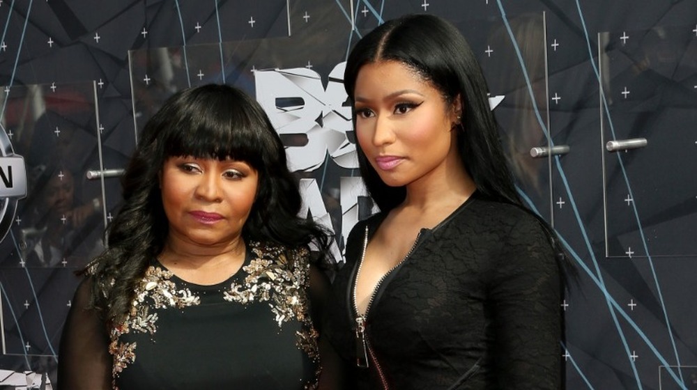 Nicki Minaj et sa mère Carol Maraj