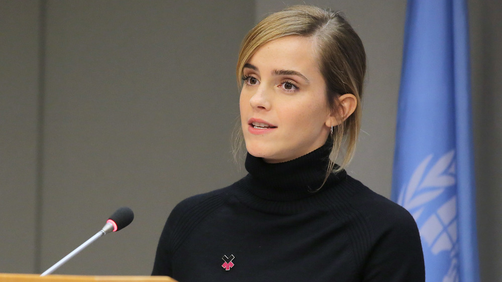 Emma Watson prononce un discours