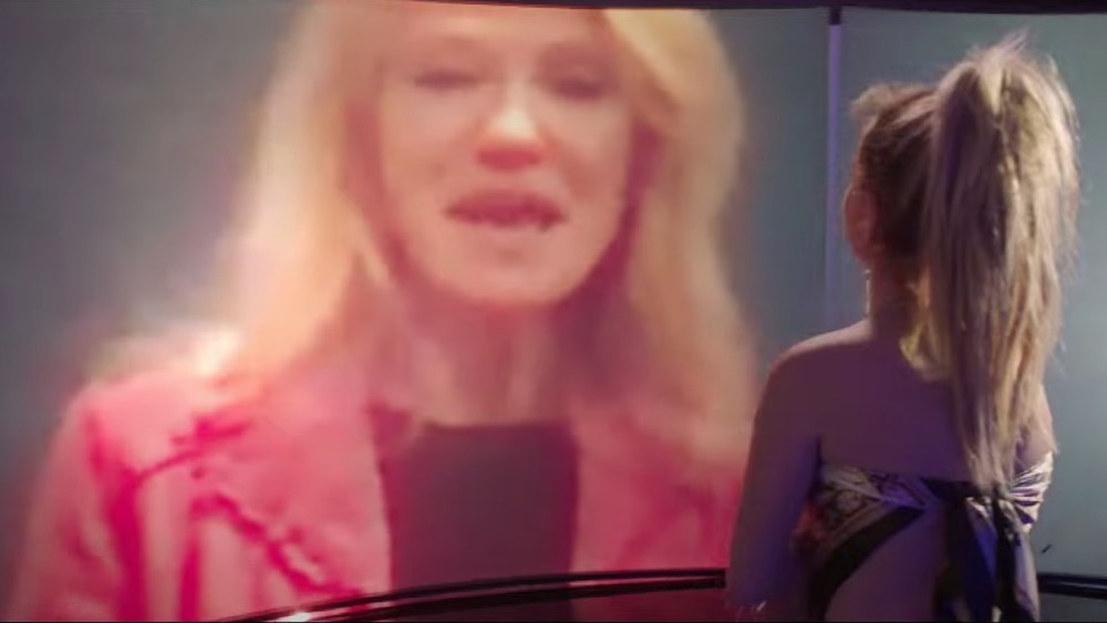 Claudia Conway et Kellyanne Conway sur American Idol