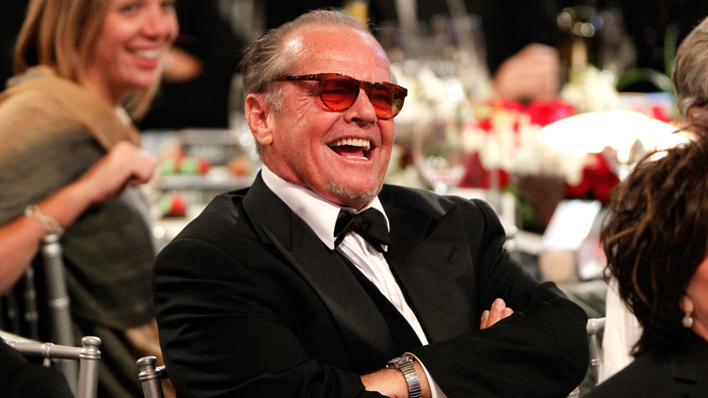 Jack Nicholson en riant