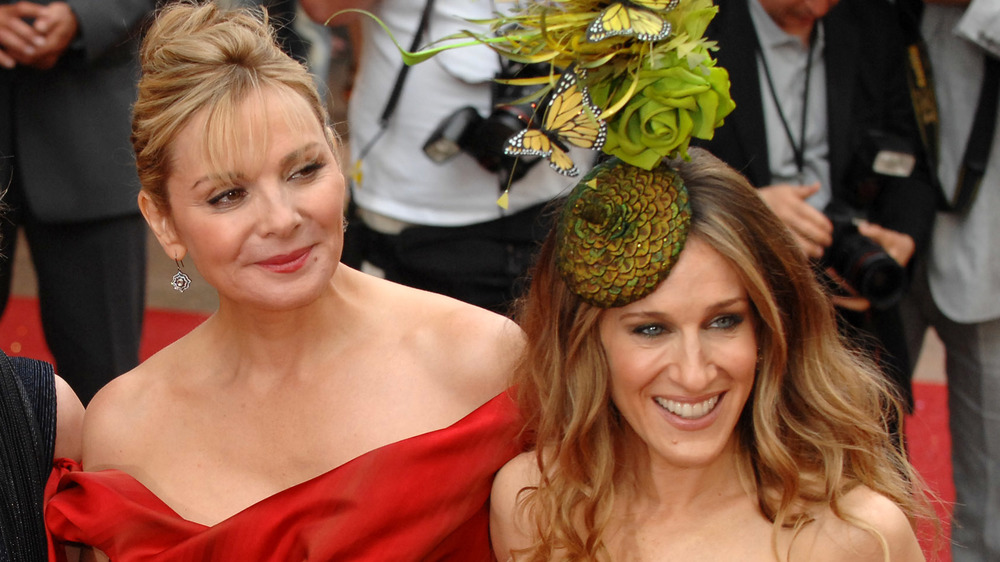 Kim Cattrall et Sarah Jessica Parker sur le tapis rouge