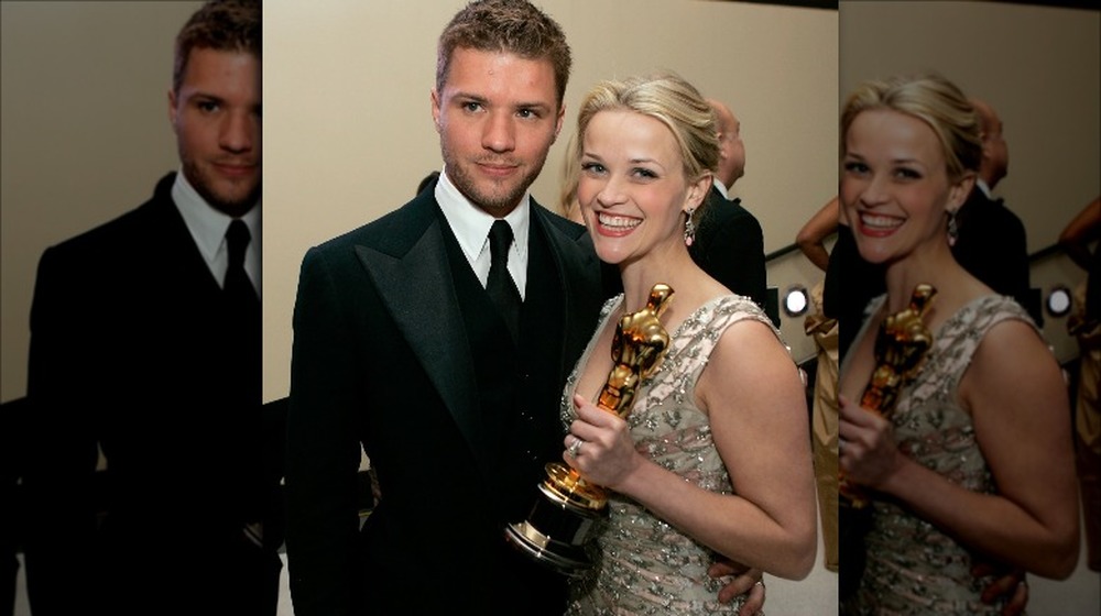 Ryan Phillippe et Reese Witherspoon avec Oscar