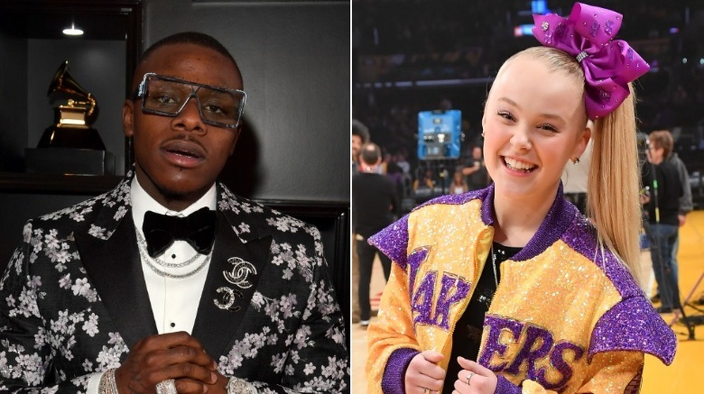 DaBaby et JoJo Siwa côte à côte