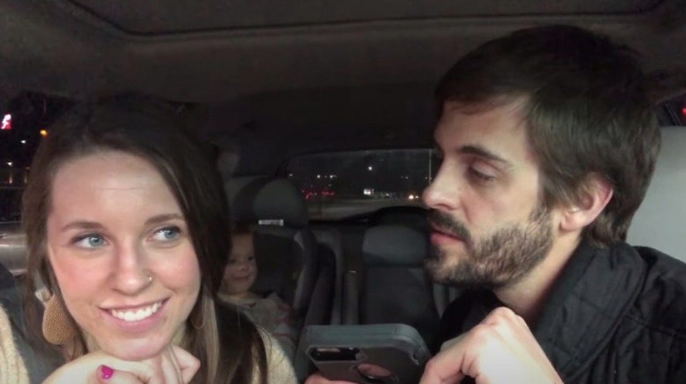 Jill Duggar Dillard et Derick Dillard en voiture