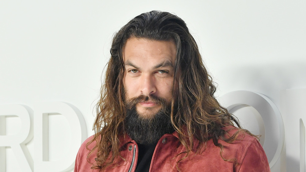 Jason Momoa au défilé Tom Ford