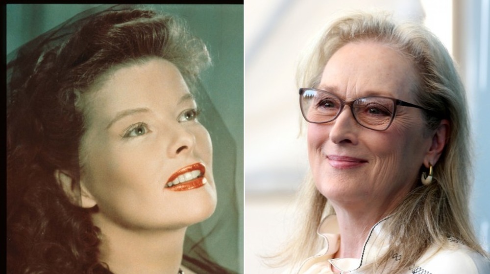 Katharine Hepburn et Meryl Streep