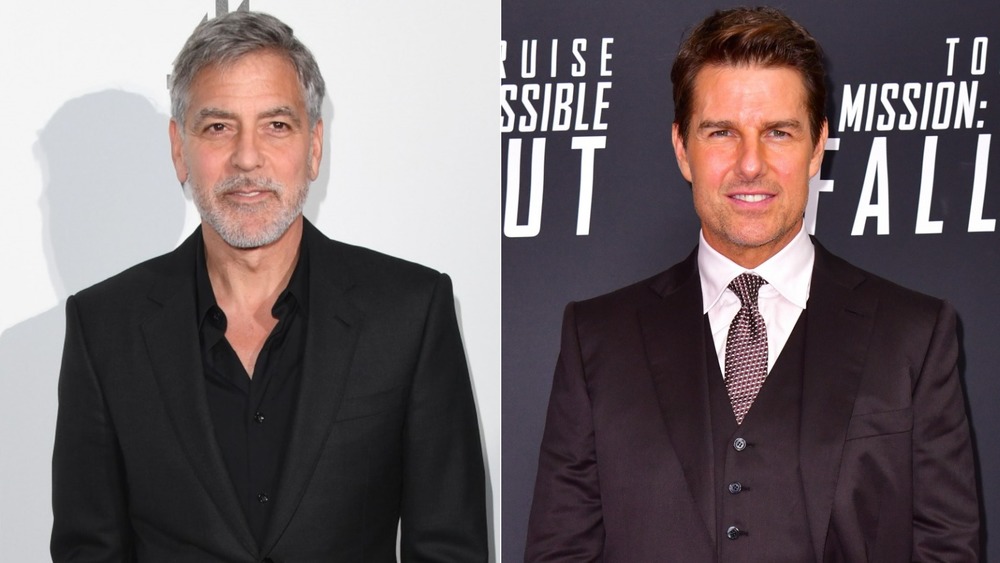 Tapis rouge George Clooney et Tom Cruise