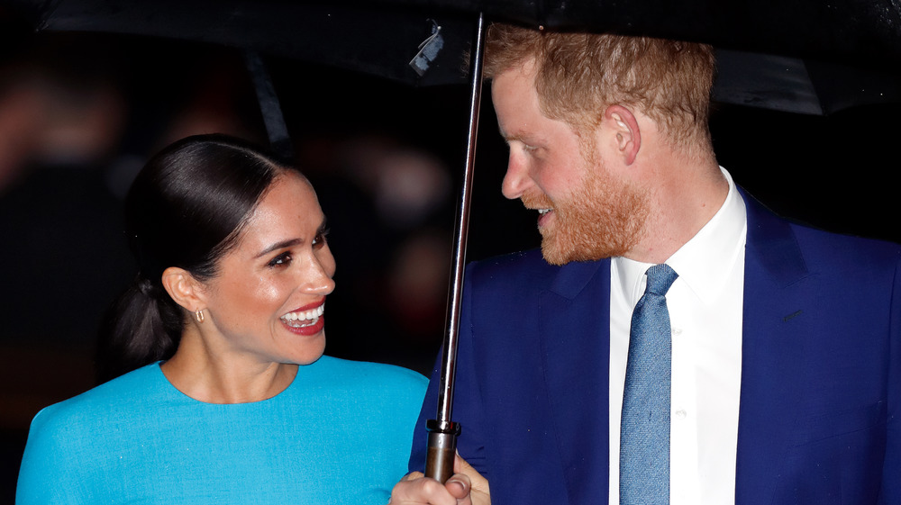 Parapluie Meghan Markle Prince Harry