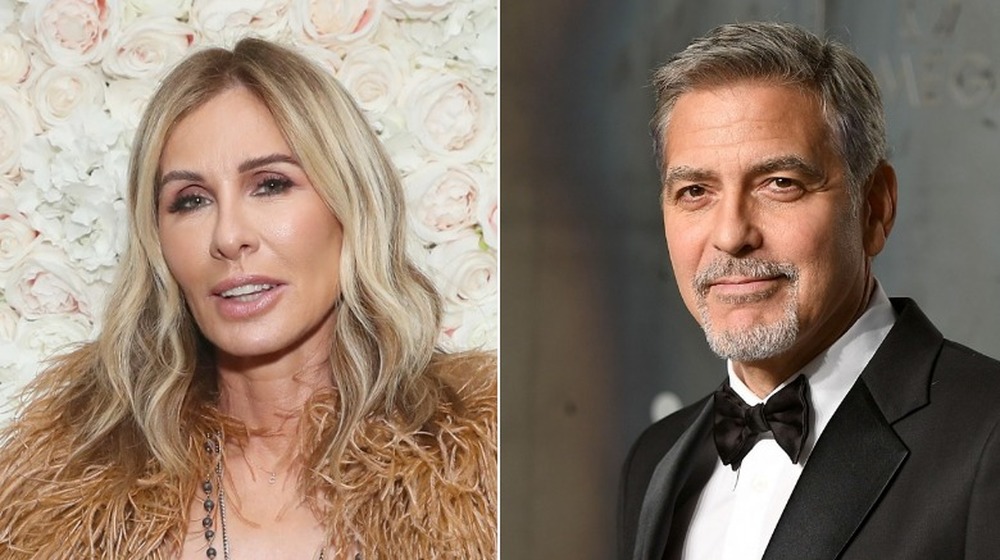 Carole Radziwill et George Clooney