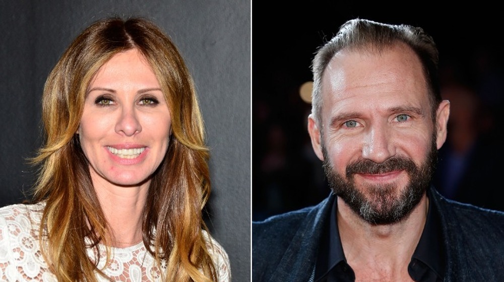 Carole Radziwill et Ralph Fiennes