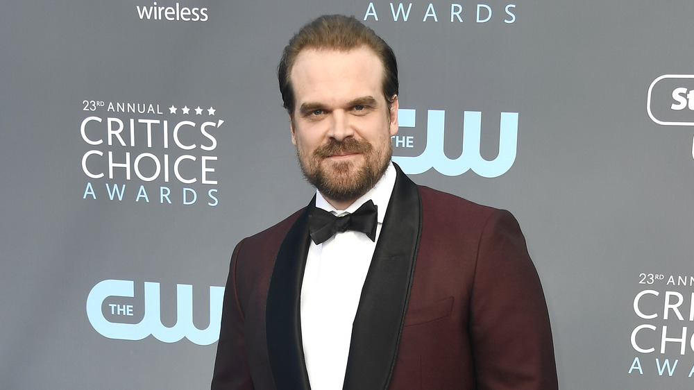 David Harbour à la 23e cérémonie annuelle des Critics 'Choice Awards