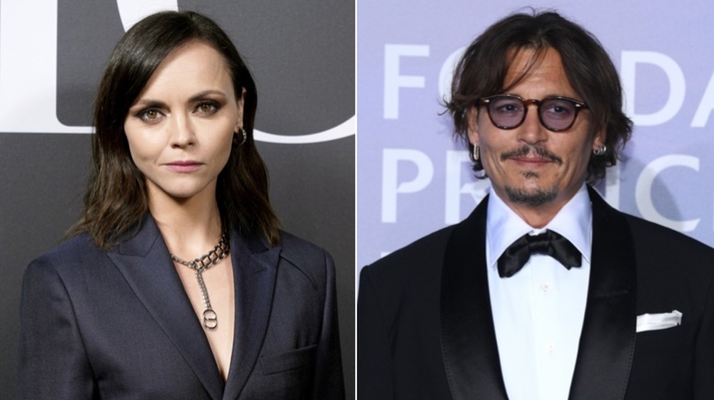 Christina Ricci et Johnny Depp