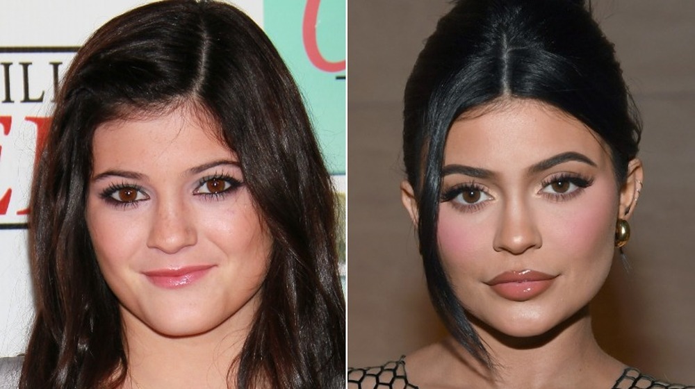 La jeune Kylie Jenner; aujourd'hui Kylie Jenner