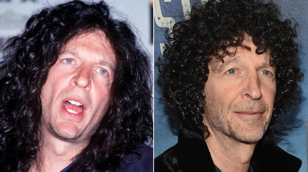 Le jeune Howard Stern; aujourd'hui Howard Stern