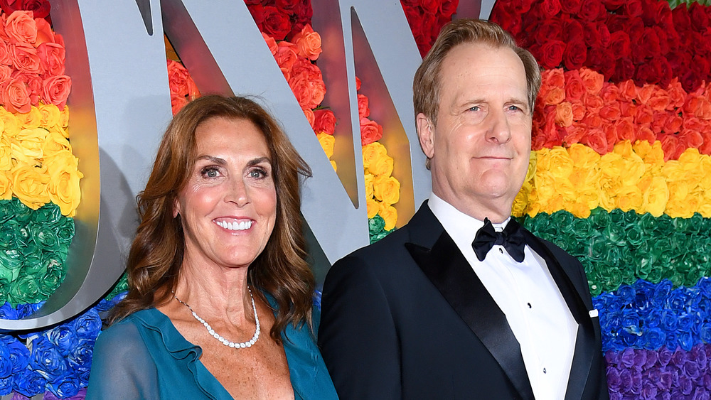 Kathleen Rosemary Treado et Jeff Daniels souriant