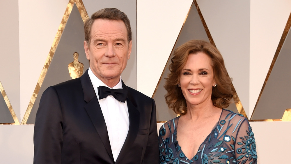 Bryan Cranston et Robin Dearden posant ensemble