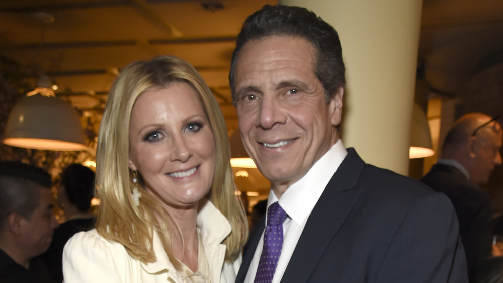 Andrew Cuomo et Sandra Lee lors d'un événement HBO à New York