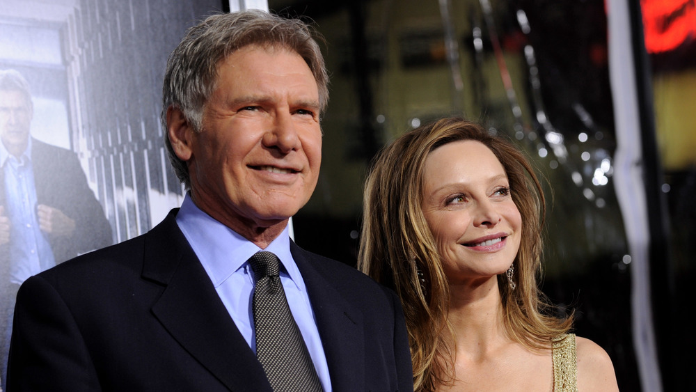 Harrison Ford et Calista Flockhart souriant