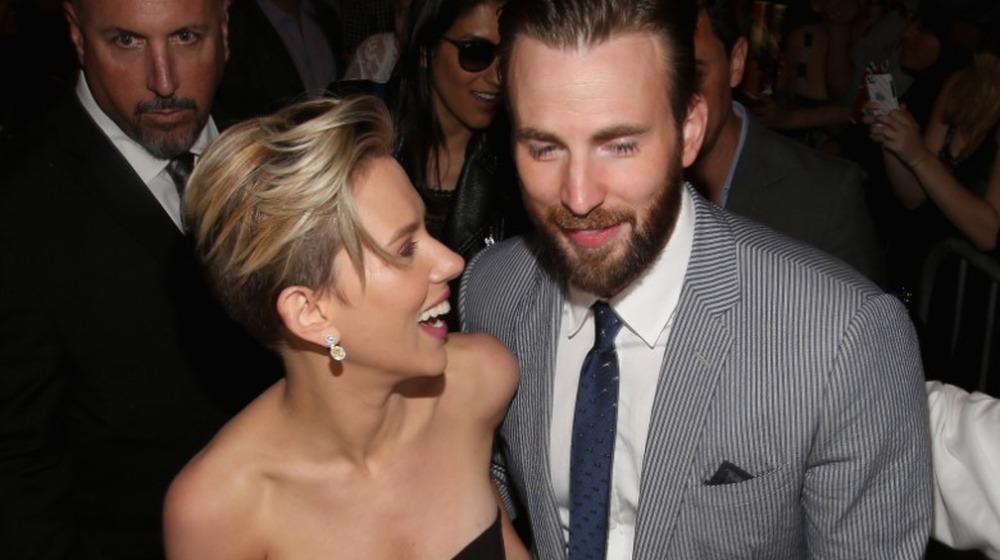 Scarlett Johansson, Chris Evans