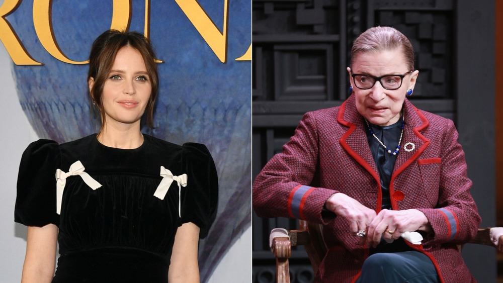 Comment Felicity Jones a ressenti sa rencontre avec Ruth Bader Ginsburg