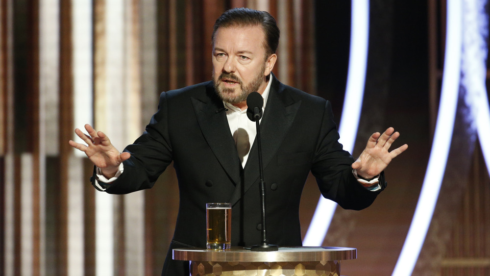 Ricky Gervais animant les Golden Globes 