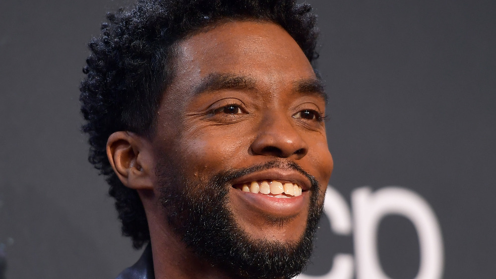 Chadwick Boseman aux American Music Awards