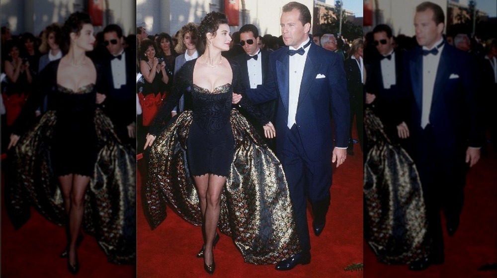 Bruce Willis et Demi Moore aux Oscars