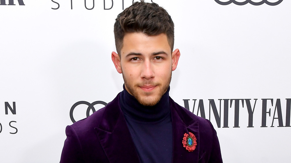 Nick Jonas lors d'un événement en 2020