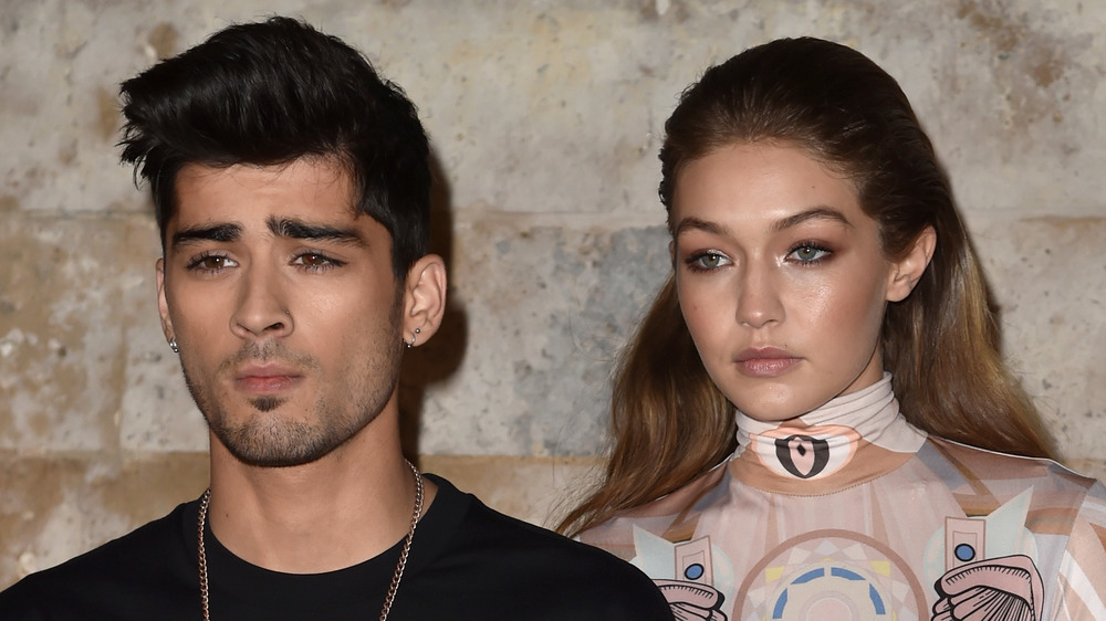 Zayn Malik et Gigi Hadid à la Fashion Week de Paris en 2016