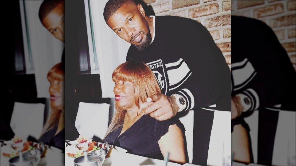 Jamie Foxx avec sa mère, Louise