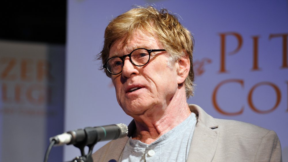 Robert Redford lors d'une conférence de presse