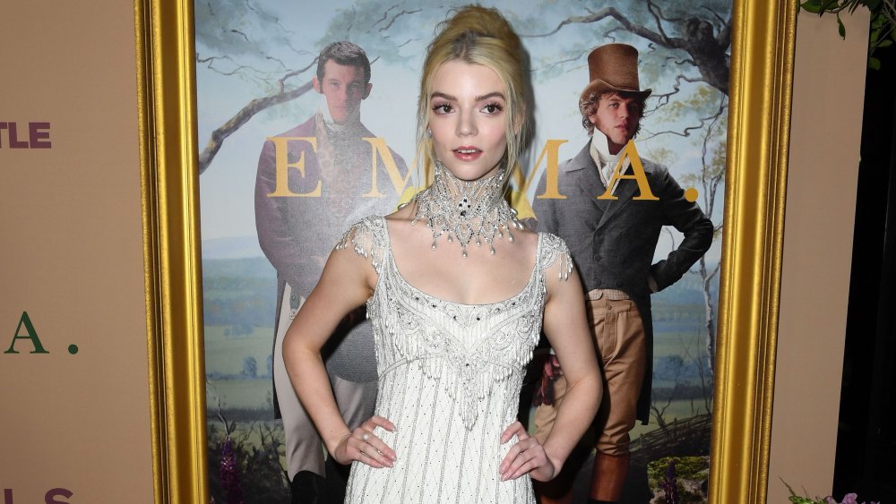 Anya Taylor-Joy à l'Emma. première