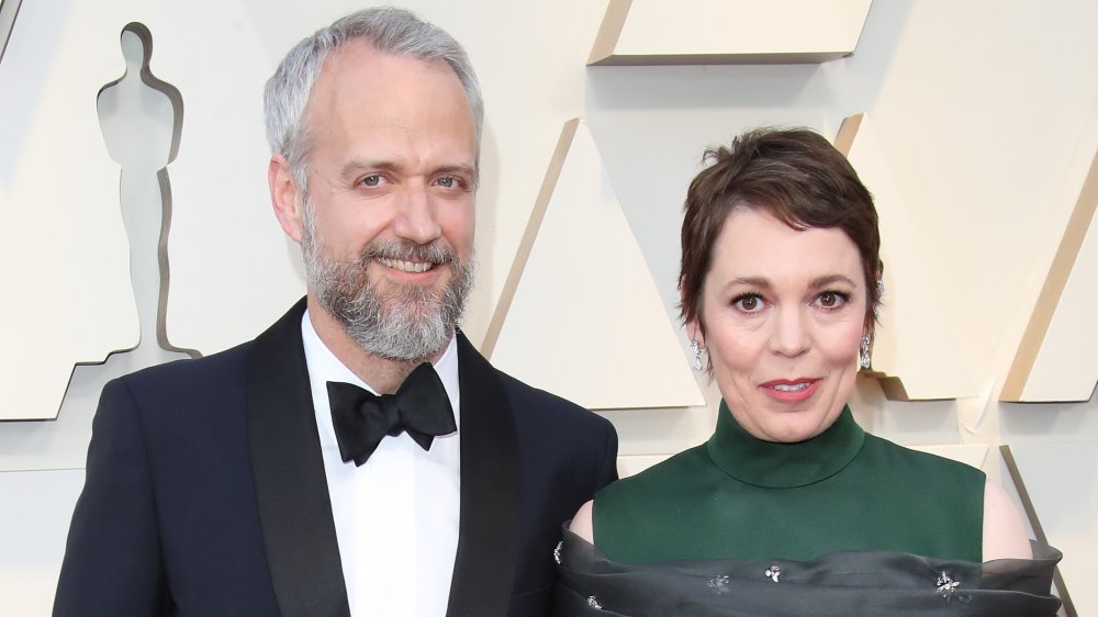 Olivia Colman et Ed Sinclair aux Golden Globes