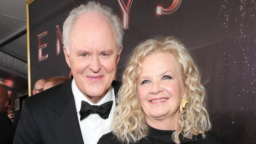 John Lithgow et Mary Yeager aux Emmys