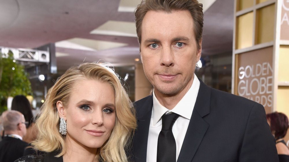 Kristen Bell et Dax Shepard aux Golden Globe Awards