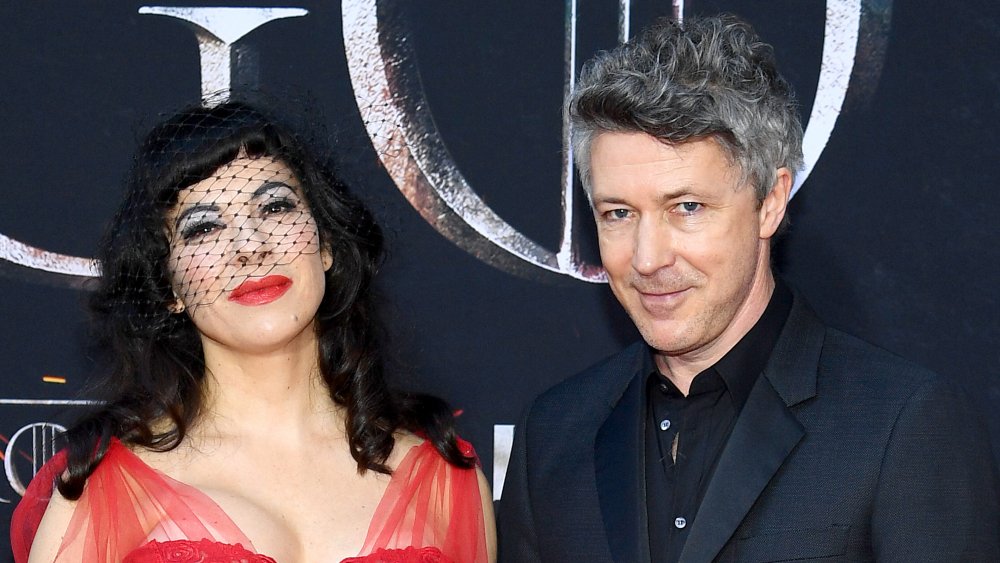 Camille O'Sullivan et Aidan Gillen lors de la première de la saison 8 de Game of Thrones