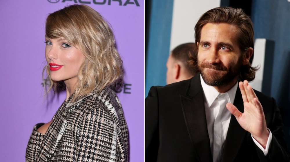 Photos côte à côte de Jake Gyllenhaal et Taylor Swift