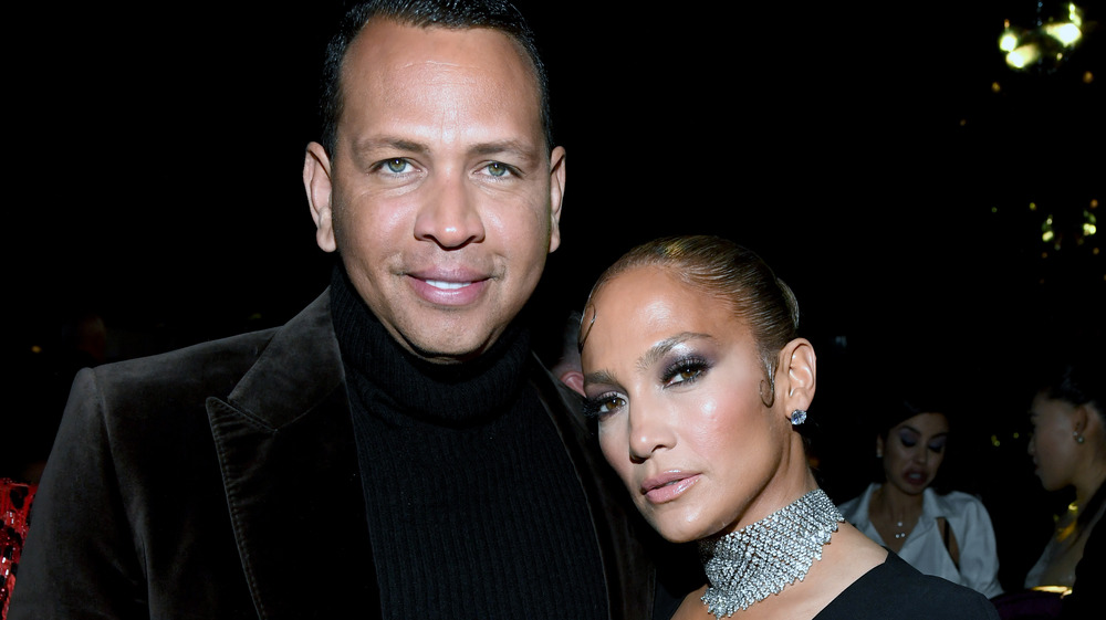 Alex Rodriguez et Jennifer Lopez assistent au défilé Tom Ford en 2020