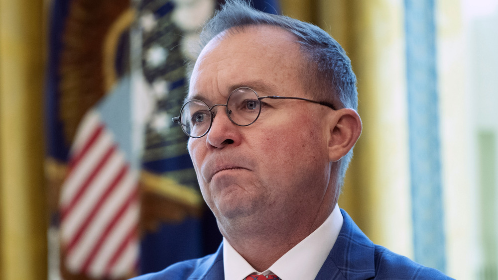 Mick Mulvaney à la poupe 