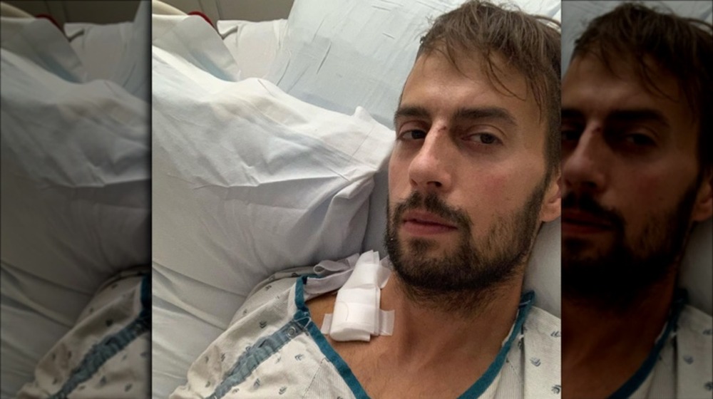 Ryan Fisher en convalescence à l'hôpital