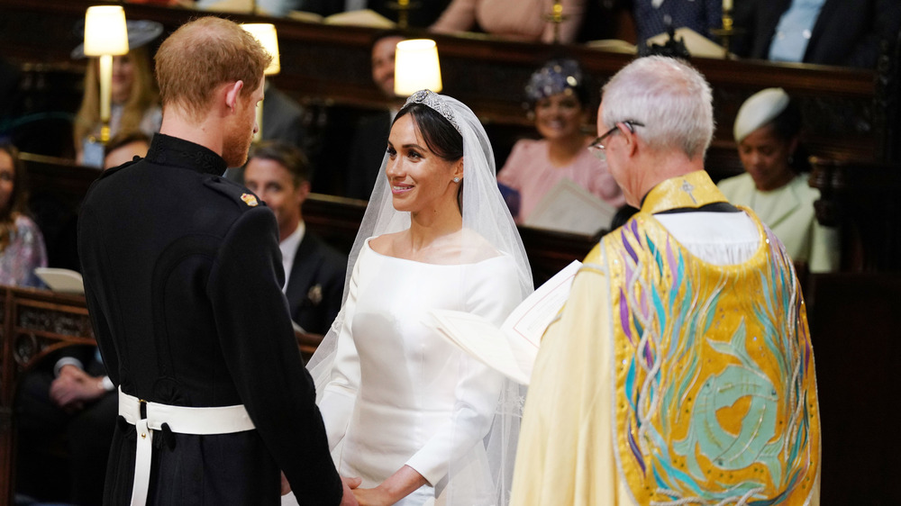 L'archevêque dirige la cérémonie de mariage de Meghan et Harry