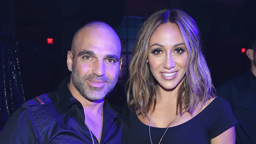 Joe Gorga et Melissa Gorga souriant