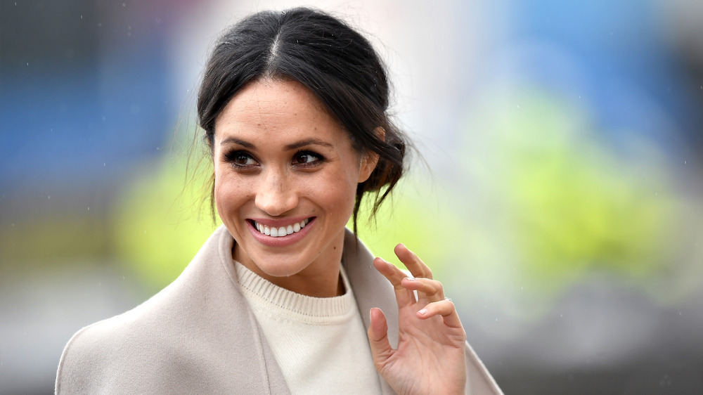 Meghan Markle, agitant