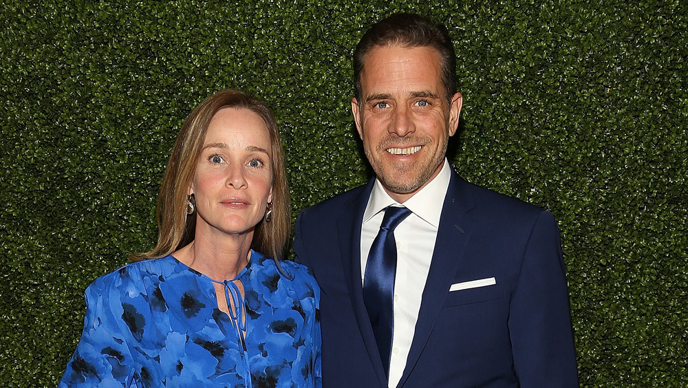 Kathleen Biden et Hunter Biden lors d'un événement