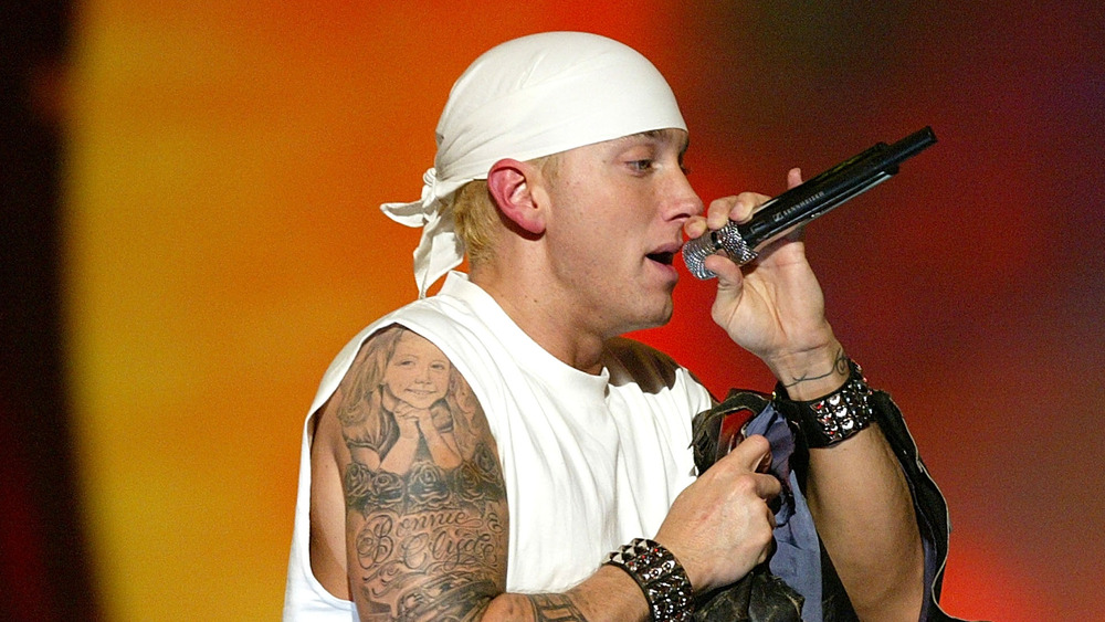 Eminem effectue une cérémonie de remise de prix