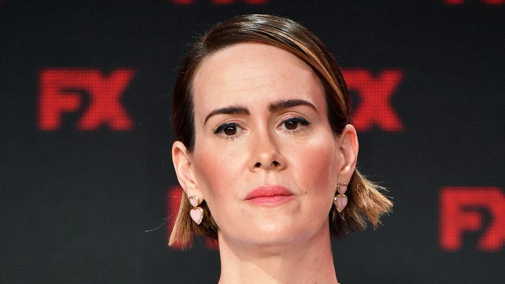 Sarah Paulson lors d'un événement presse